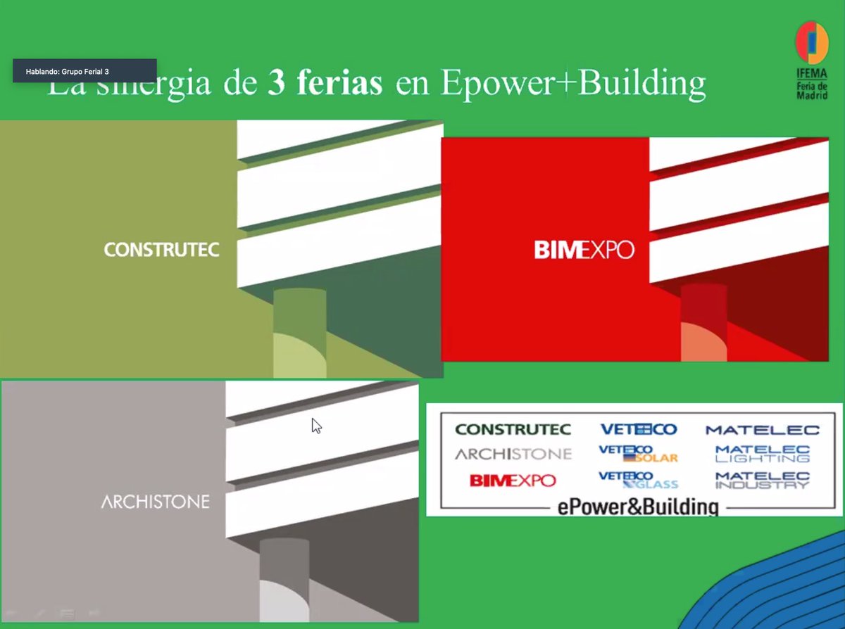 GriesserIB's tweet photo. Hoy hemos estamos presentes en el comité de organización de @epowerbuilding junto a Manuel Medina en representación del @ConPassivHaus, Yolanda Cruz Barba y Lola González de @IFEMA y @Alberto Leal de Pablo Gerente de @Veteco_.
#Griesser #EpowerBuilding #VETECO https://t.co/9eq5ubuXMH