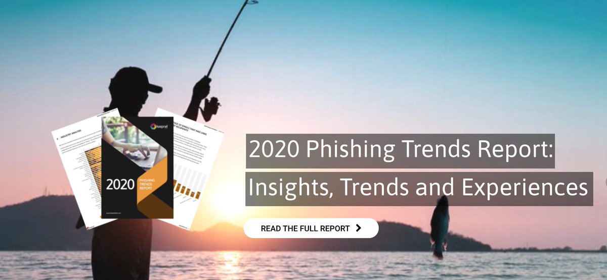 We are proud to announce the release of 2020 Phishing Trends Report. See the most vulnerable departments &amp; industries: ow.ly/yHxk30qLt0D #infosec #ransomware #malware #antiphishing #security #phishing #datasecurity #databreach #gdpr #tech #iot #ai #cybersecurity #technology