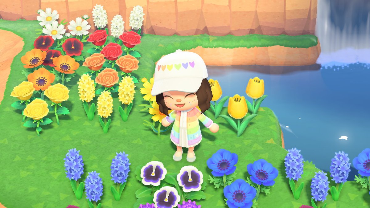 Some of you might already noticed but I'm also going for a pride flag look today! I love the way it shines brightly and highlights the pastel colors~~I'll make sure to post the codes later!+
