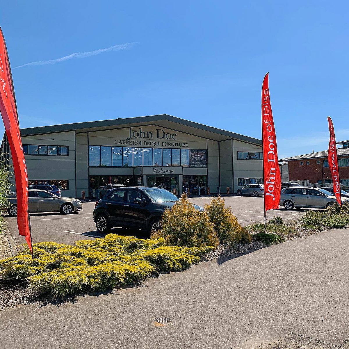 JohnDoeDiss's tweet photo. WE ARE OPEN

Our spacious, airy showroom is NOW OPEN in compliance with Covid-19 government safety guidelines.

Open as normal: Monday to Saturday 9am-5pm &amp; 10am-4pm on Sundays

Read more about our reopening &amp; the safety measures we have in place now at https://t.co/iFLf6R9NXn https://t.co/BUY00dAriX
