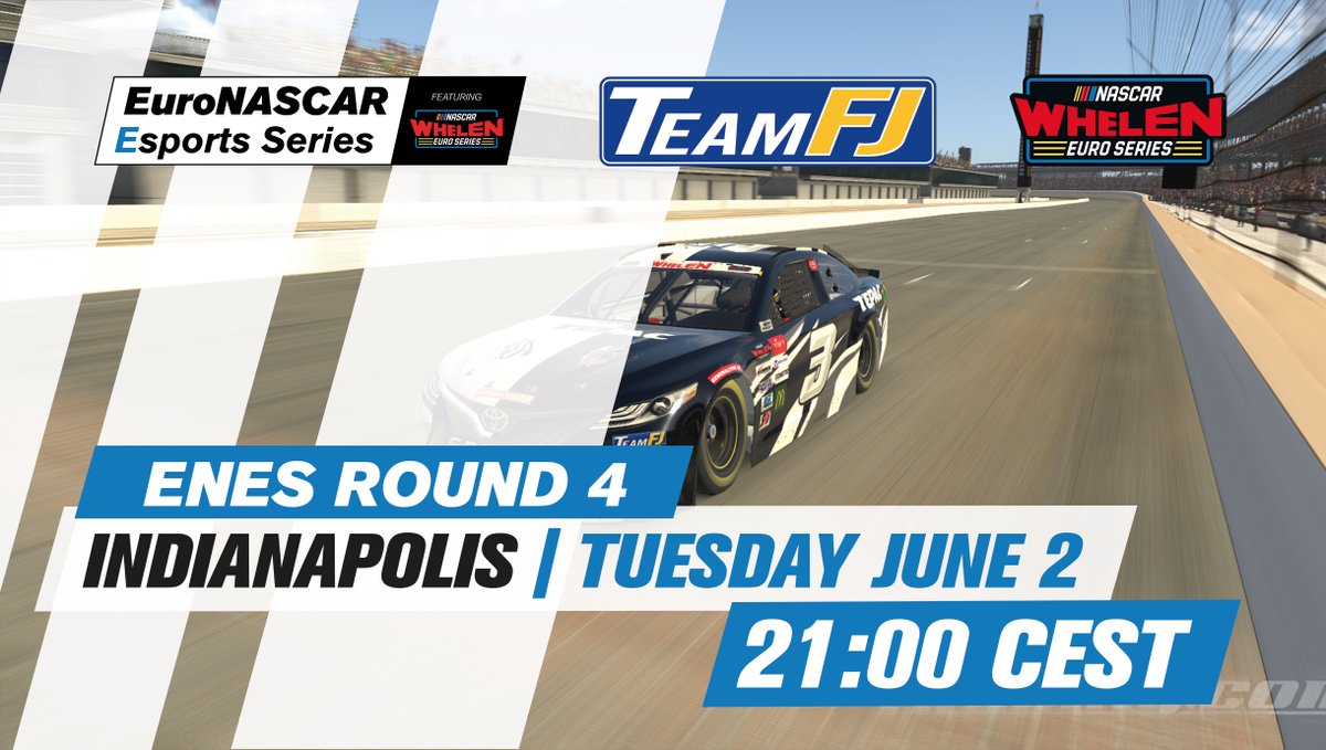 It's race week for the EuroNASCAR Esports Series on <a href="/iRacing/">iRacing</a>! Watch Round4⃣ LIVE from virtual <a href="/IMS/">Indianapolis Motor Speedway</a> on Tuesday June 2 at 21:00 CEST / 3 pm EDT!

youtu.be/P9kIn1WZFDU

#NASCAR #EuroNASCAR #PureRacing #NWES