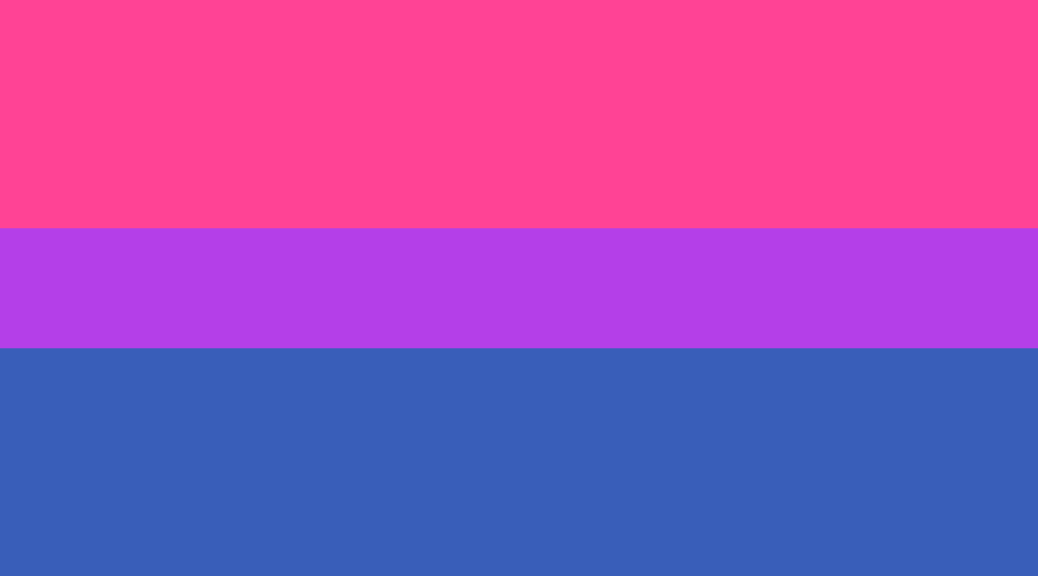 Next up is the Bisexual Flag. The term "bisexual" used to refer to being attracted to "both men and women", though as our understanding of gender has improved it now refers to people who are attracted to multiple (but not necessarily all) genders.