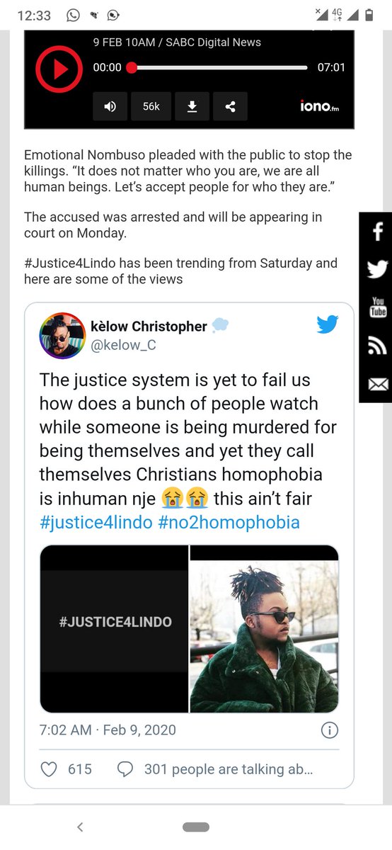 golide_et's tweet photo. A moment of silence, as we honour our family, who died unwarranted deaths. Continue to bring light wherever you may freely be βπΎππ₯
#justiceforpride https://t.co/Wc6Ld90yeN