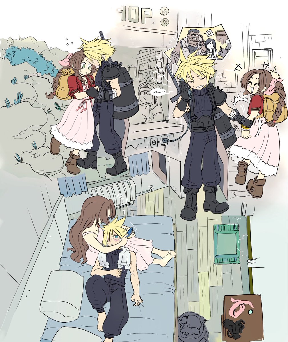 sleep_junky's tweet photo. Clerith/クラエア 

More travelling with bodyguard boyfriend au series

#FF7R  #Aerith #CloudStrife #Clerith #ff7 #FF7Remake https://t.co/CdwrKM7aGo