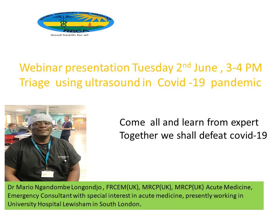Topic: Ultrasound and Covid19 
Time: Jun 2, 2020 03:00 PM Africa/Kigali
Join Zoom Meeting
Jefferson.zoom.us/j/92978108451?…
Meeting ID: 929 7810 8451
Password: 527346
One tap mobile
+13462487799,,92978108451# US (Houston)
+16699006833,,92978108451# US (San Jose)