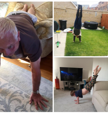 SomersetFT's tweet photo. Happy #VolunteersWeek2020 to our amazing volunteers across #Somerset, who are still supporting us in so many ways. From baking and sewing, learning how to handstand for fundraising or joining the @SomersetSight and @FreewheelersEVS teams - thank you so much! #SomersetProud https://t.co/D0RUA6zZ5r