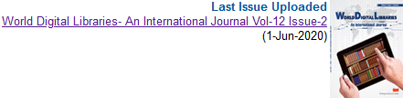 JournalsIndian's tweet photo. https://t.co/SmpoIYBIzR Latest published issue(1-Jun-2020): #World #Digital #Libraries - An #International #Journal Vol-12 Issue-2 Year 2019. For more: https://t.co/X4OAJT2JqU https://t.co/lQV0pVvcN7
