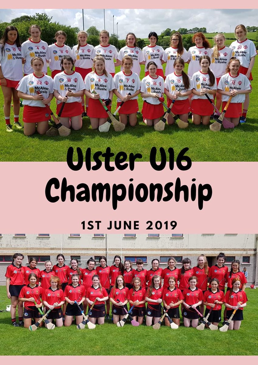 Tyrone_Camogie's tweet photo. #OnThisDate #1June2019 @UlsterCamogie #U16Championship 🥊🇵🇱🌈🇵🇱🥊 #20x20 #CantSeeCantBe #ItsInOurHands https://t.co/F4N0ShIw10