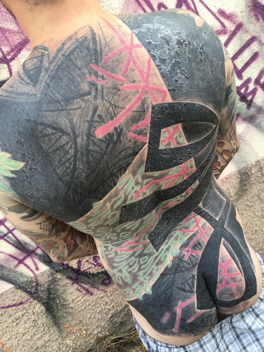 psyland 25 (@psyland_25) on Twitter photo fresh backpiece done over 3 sesions in row. you see thee healing proces at day 4. <a href="/psyland_25/">psyland 25</a> pic: <a href="/lily_lu_filmz/">lily lu 🏳️⚧️</a>
<a href="/Tattoos/">@Tattoos</a> <a href="/amazingtattoos0/">Amazing Tattoos</a> <a href="/TheDailyTattoos/">Tattoos ★ ★ ★</a> <a href="/Tattooed_World/">TATTOO THE WORLD</a> <a href="/MTV_TattooFar/">How Far Is Tattoo Far?</a> @tattooedstunner #tattoo #littleswastika #psyland #backpiece fresh backpiece done over 3 sesions in row. you see thee healing proces at day 4. <a href="/psyland_25/">psyland 25</a> pic: <a href="/lily_lu_filmz/">lily lu 🏳️⚧️</a>
<a href="/Tattoos/">@Tattoos</a> <a href="/amazingtattoos0/">Amazing Tattoos</a> <a href="/TheDailyTattoos/">Tattoos ★ ★ ★</a> <a href="/Tattooed_World/">TATTOO THE WORLD</a> <a href="/MTV_TattooFar/">How Far Is Tattoo Far?</a> @tattooedstunner #tattoo #littleswastika #psyland #backpiece