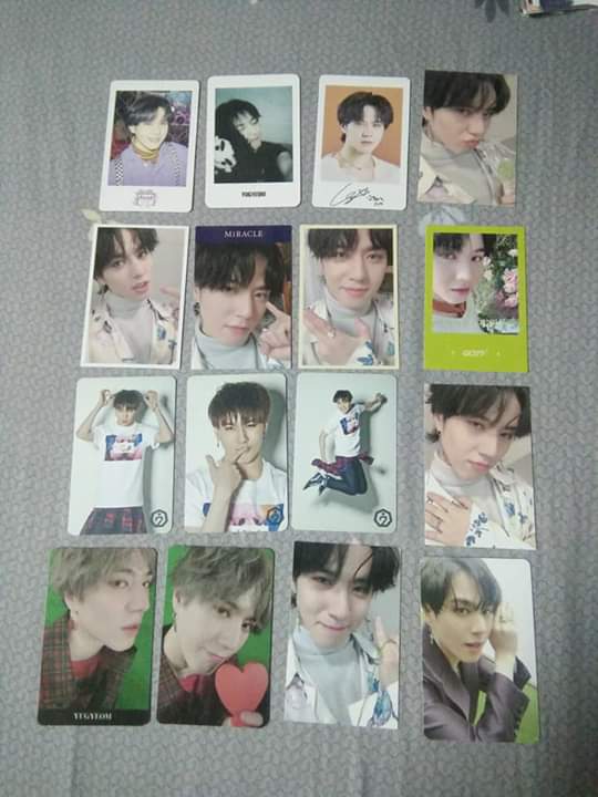 - cant take a new pic so here's an old one. After i got the bromide, i started to buy yugyeom pcs from sales, onhand sales and yes quitting sales. hence i said 'let me adopt your yugyeoms' Starting small its not always good, but you'll learn that its better to start small.