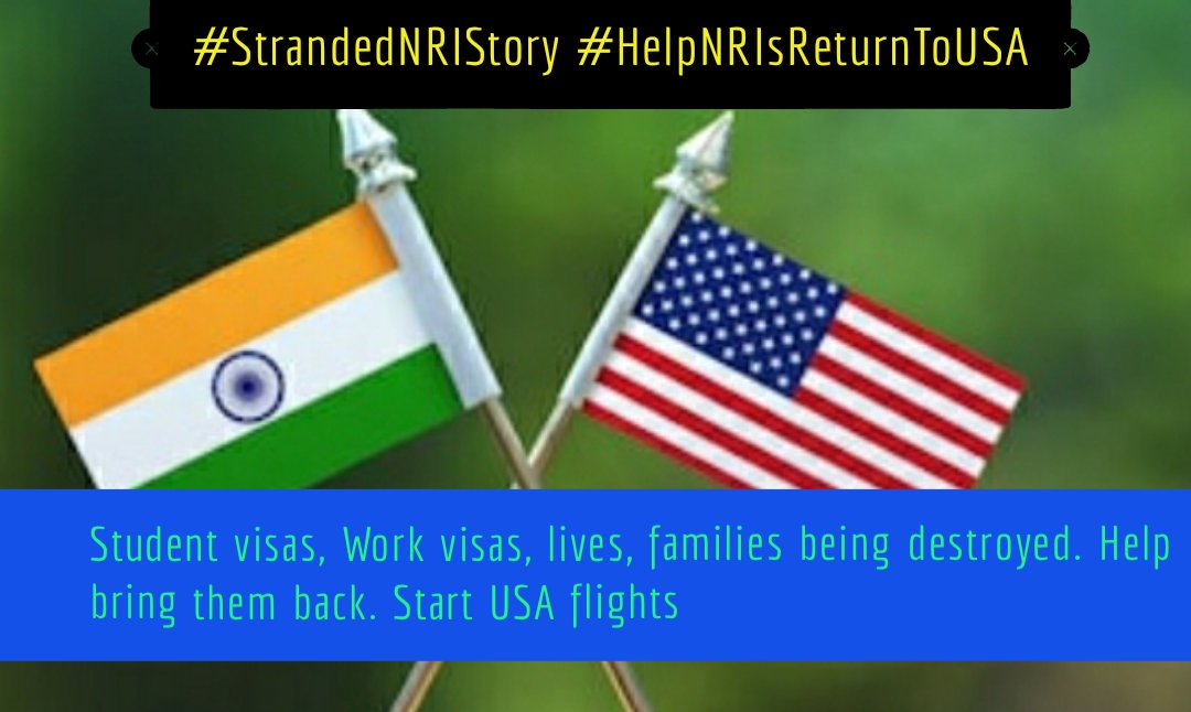 PapaniRavikanth's tweet photo. #HelpNRIsReturnToUSA
#MoreFlightsToUSA
#OutboundFlightsFromIndiaNOW
#FamiliesBelongTogether
#NeedConnectingFromHyderabadToDelhi

@HardeepSPuri @MoCA_GoI @airindiain @DrSJaishankar @MEAIndia @MOS_MEA @ushapadhee1996 @NikunjGargN  @narendramodi @AmitShah  @KTRTRS @TelanganaCMO https://t.co/i3o6Lh7aXo