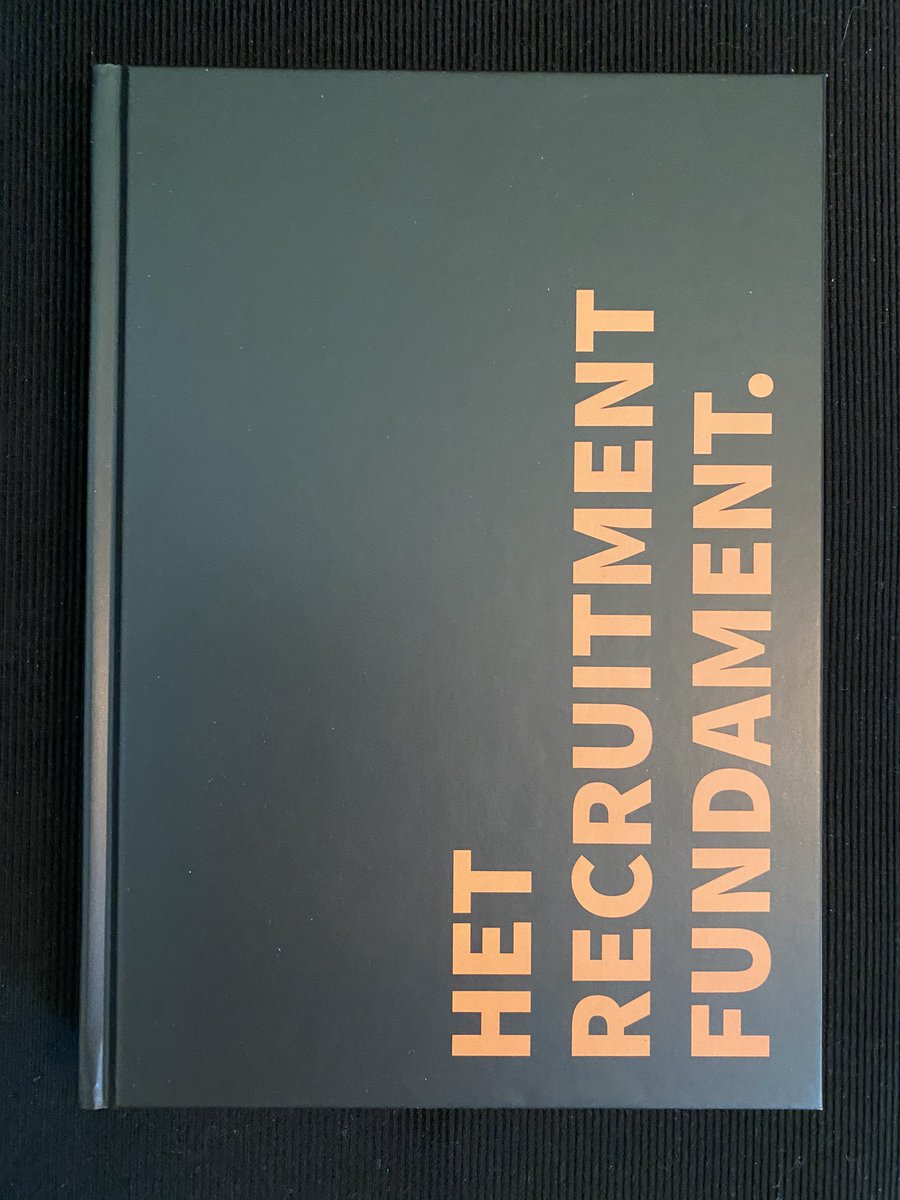 Enjoy #hetrecruitmentfundament