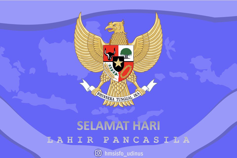 Selamat Memperingati Hari Lahir Pancasila