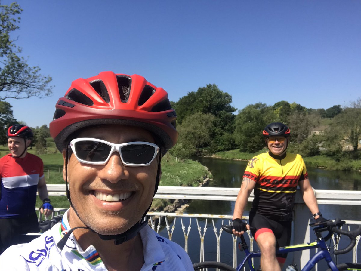iamNathanMoore's tweet photo. Instead of Troyes France with @calcooperwa @iamSteveHart I was on the 🚲 in beautiful Lancashire on a tough route planned by @WayneFarrow managed 45 miles till I needed a rescue vehicle, WA will be back one day, we can’t Lockdown &amp; social distance forever 🙏 https://t.co/Lp29zw49Sg
