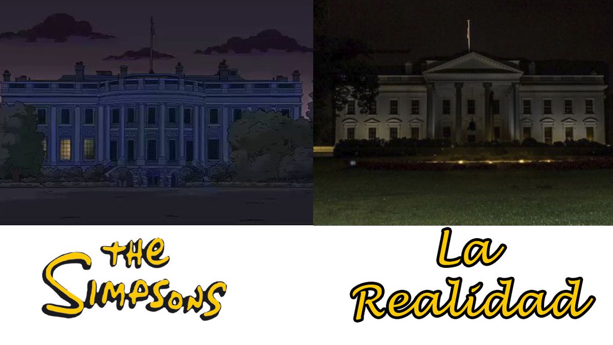 Jack_Incon's tweet image. Esos familia de los simpsons no se cansan de predecir sucesos, la Casa Blanca se queda oscuras  #Anonymous