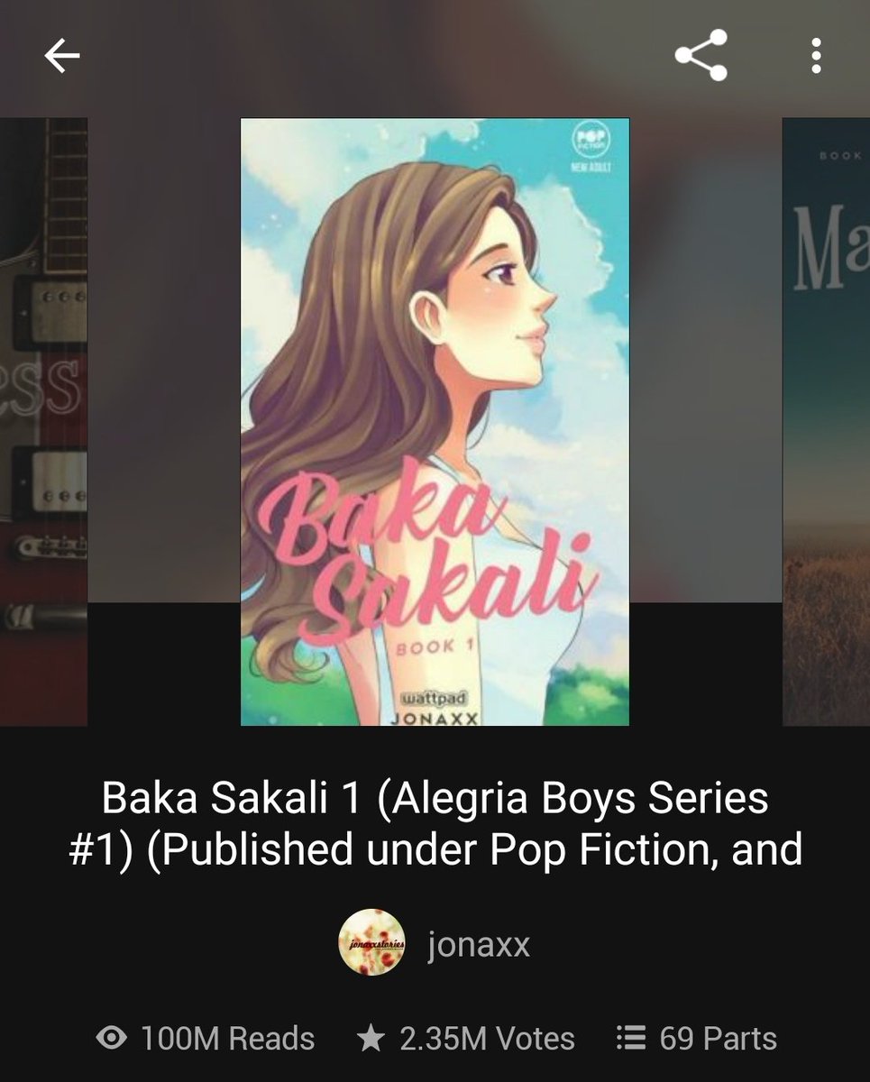 Jonaxxthebest's tweet photo. Finally! 100M reads for Baka Sakali 1.

#100MReadsBS1 https://t.co/27hQPPK5j4