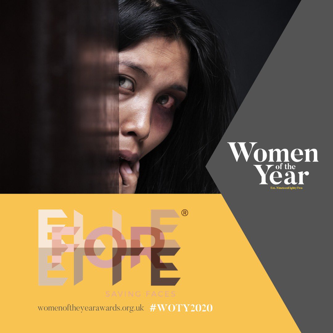 Women of the Year supports <a href="/Elleforelleorg/">ElleForElle.Org.UK</a> - Elle for Elle is a charitable foundation dedicated to helping women &amp; girls who have been brave enough to escape abusive relationships and are moving into refuges.

#WOTY2020 #elleforelle #domesticviolence #domesticabuse #vulnerability