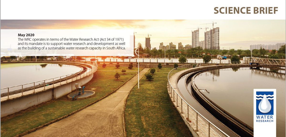The <a href="/WaterResearchSA/">WRC</a>  has compiled a review
on the state of knowledge of the coronavirus SARS-CoV-2,
responsible for COVID-19, as it pertains to wastewater
management. Please access and download the key findings here: wrcwebsite.azurewebsites.net/mdocs-posts/sc…
#Covid_19
#Tops
