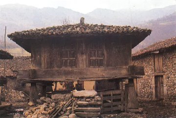 Los hórreos asturianos. Tipologías y decoración (1986) Libro de F. Cobo, M. Cores y M. Zarracina. Editado por el Principado de Asturias. 162 pág, 27,8 Mb. Descarga en PDF (copiar dirección en el navegador❗️) ftp://ftp.asturias.es/asturias/patrimonio/Horreos_asturianos.pdf