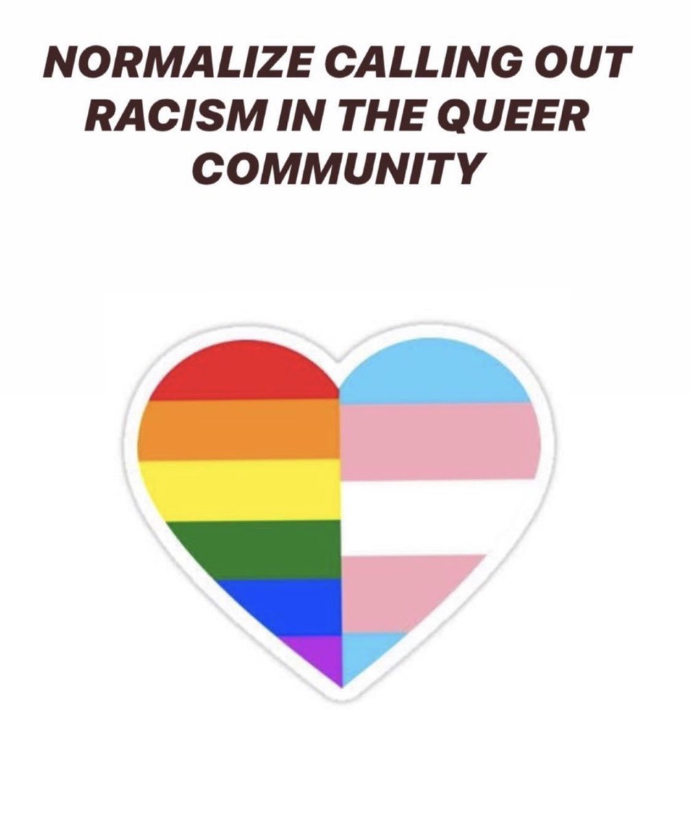 This month let us normalize calling out racism. Let us also normalize calling out misogyny in our community. We treat womxn as 2nd class Queer citizens. It's not 'GAY' pride, its pride for all.  #QueerPride  #PrideMonth2020  #Gyrenation 