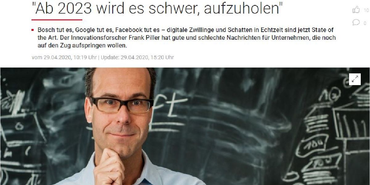 "Gute Nachricht: Sie haben noch nichts verpasst, es geht gerade erst los" schreibt <a href="/WienerZeitung/">WZ | Wiener Zeitung</a>
Forschungsbeirat der <a href="/plattform_i40/">Plattform-I4.0</a>: 2030 werden 75% der Fabriken vernetzt sein
fal.cn/38nQL
Zur Info: <a href="/NetzwerkI40/">Connected Industry</a> <a href="/Industrie_40/">News: Industrie 4.0</a> <a href="/i40zentrum/">i40 – the future skills company</a> <a href="/industrie40/">Industrie 4.0</a> <a href="/AllianzI40_BW/">Allianz Industrie 4.0 BW</a>