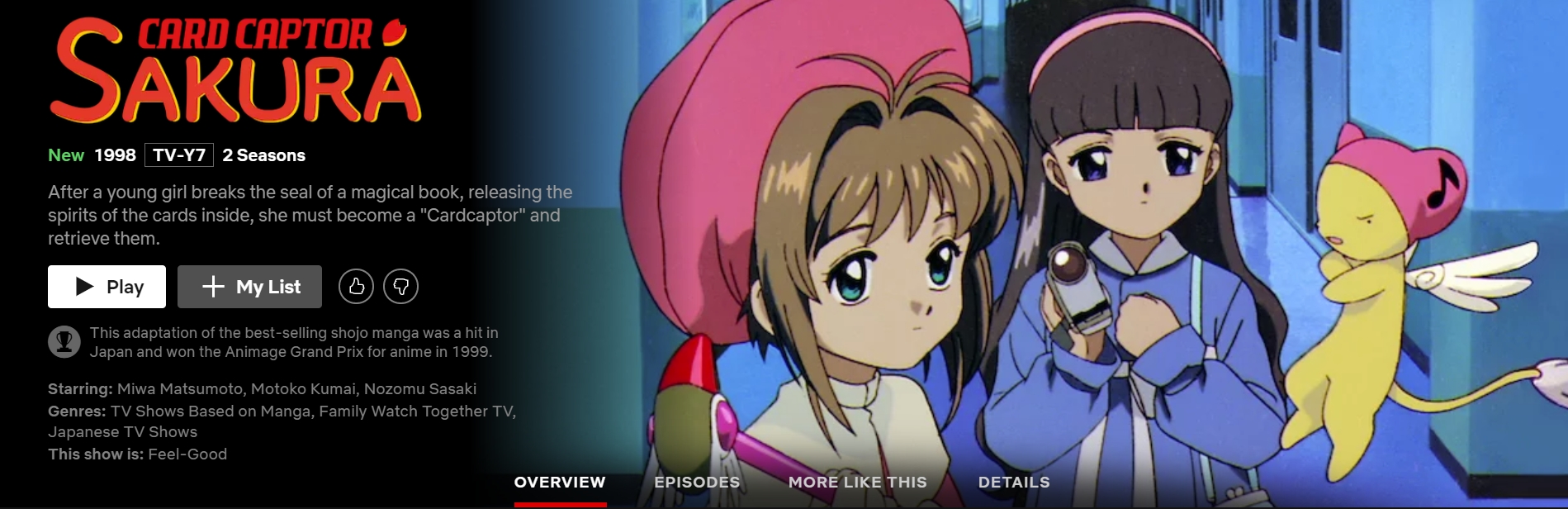 Anime CardCaptor Sakura chega ao Netflix
