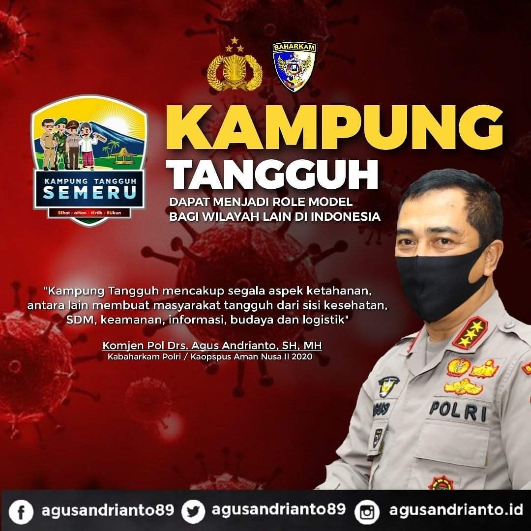 RusdiOesman's tweet photo. Kampung tangguh Semeru https://t.co/zsk3mv4khG