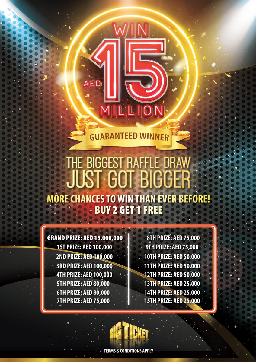 Ten Participants Share Dhs1m Emirates Loto Prize Big Ticket Abu Dhabi Jackpot Raised To Dhs15m