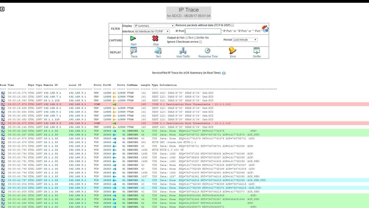 POM_Monitoring's tweet image. Outil gratuit de supervision pour #mainframe #IBM #zos: Tracing IP en temps réel et activité du stack. Créer un compte pour télécharger la version gratuite de NBA for z/OS de @ServicePilotFr support.servicepilot.com/fr/register