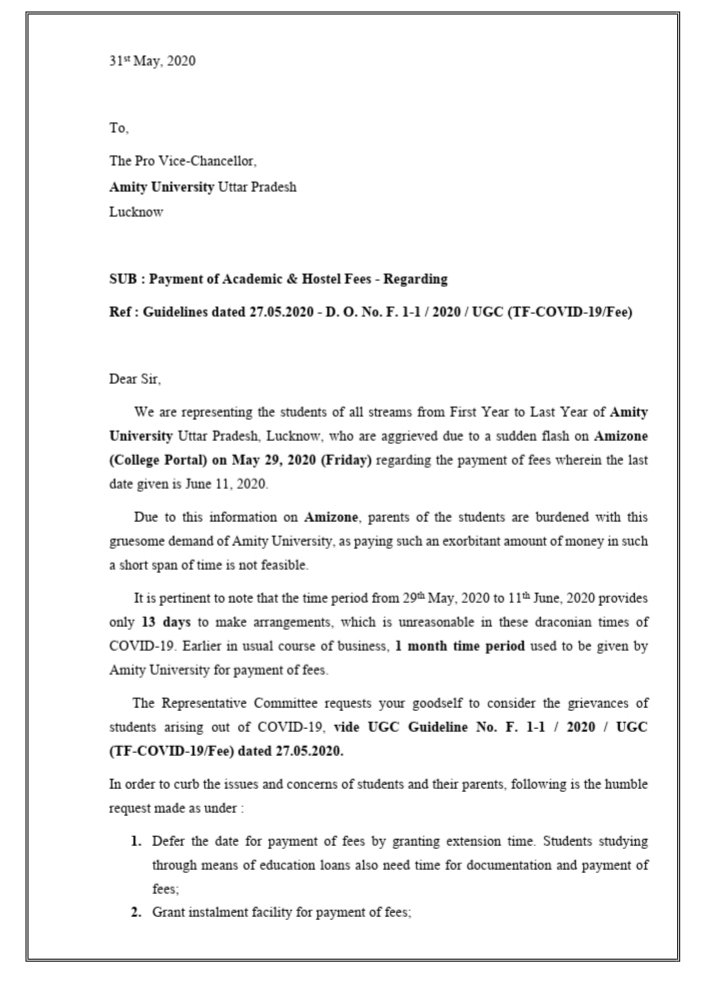 Amitystudentsg1's tweet photo. #amityuniversity 
#timeextension 
#amityfeesrises 
#amityfeehikes 
@AmityPresident @ugc_india @AICTE_INDIA @HRDMinistry @PMOIndia @UPGovt @DrRPNishank @drdineshbjp @AmityUni @ndtv @TheLallantop @aajtak @ANI https://t.co/hyfuwngkKF