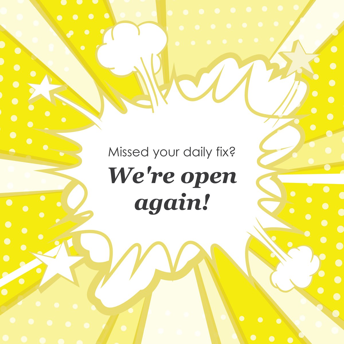 Häzz heroes, take note: our Newlands and Stellenbosch flagship cafés are open again! Get to us before 2pm today. ☕️ #stellenbosch #newlands #capetown #coffee #coffeeshop #filtercoffee #flatwhite #espresso #cappuccino