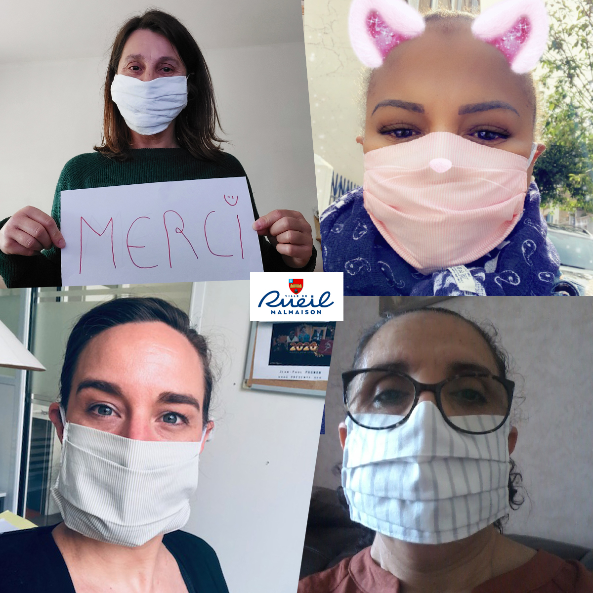villederueil's tweet photo. 😷 Dans le cadre de l'opération Masques solidaires, vous avez souhaité remercier les couturières et couturiers bénévoles et les bénévoles de la réserve citoyenne chargés de la distribution des masques ! Merci pour eux ! #Solidarité

Plus d'infos ▶️ https://t.co/MWS6FiQbmD https://t.co/hYZiOhWkcG