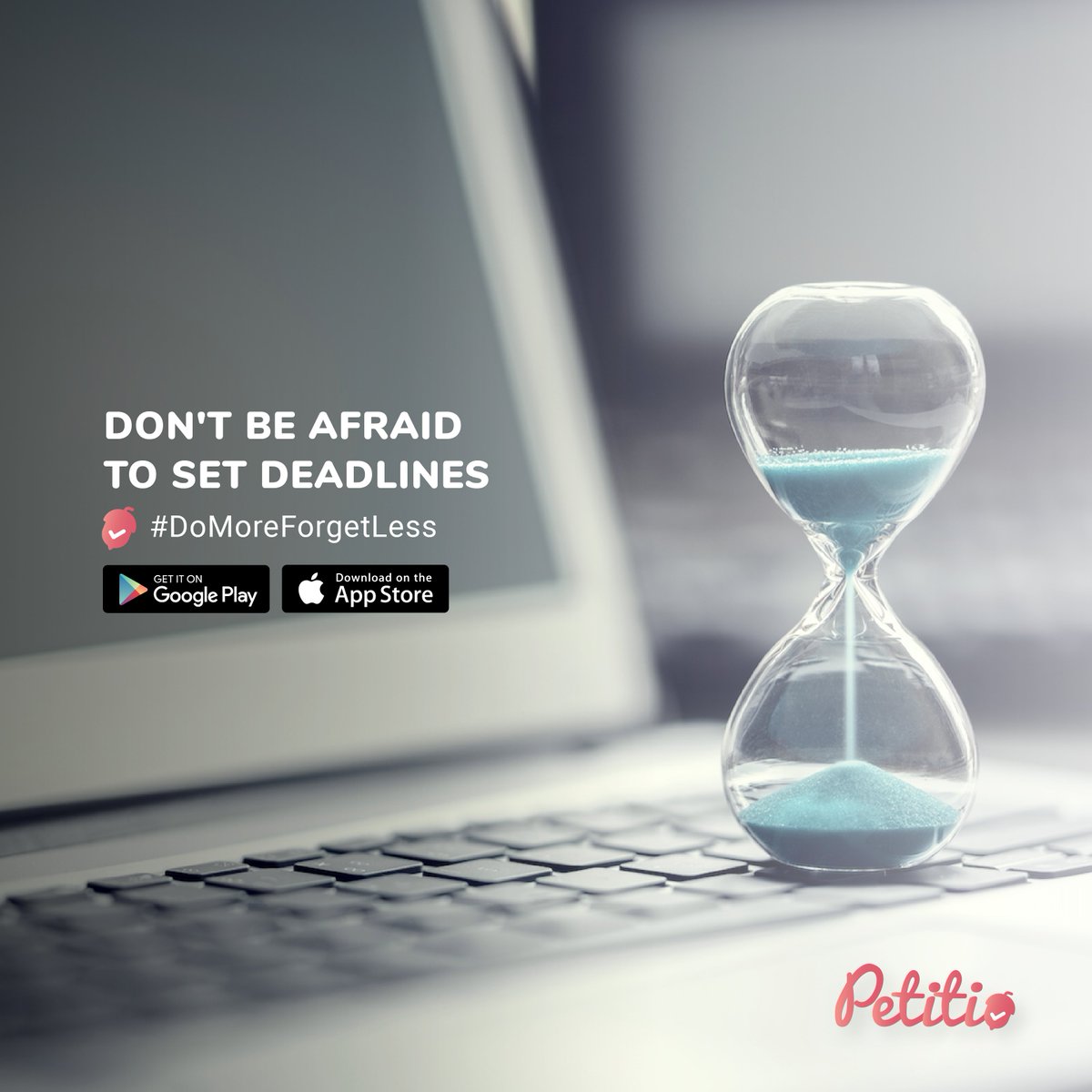 Don't be afraid to set deadlines and miss them. You will adjust, and set better deadlines the next time around.
#taskmanagementapp #productivity #productivitytips #workfromhome #remotework #remotelyworking #workingathome #taskmanagement #iOS #Android #freelance #teamwork