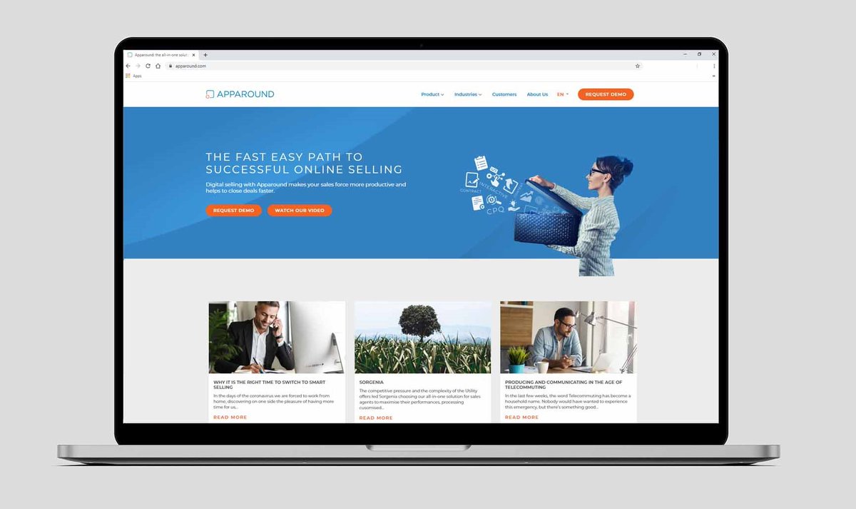 Apparound is thrilled to announce the launch of its newly redesigned corporate website, which features a user-friendly, customer-centric, and easy access to all information. Stay tuned for more updates from Apparound.

bit.ly/2Aio6lp

#Apparound #NewWebsite #NewDesign