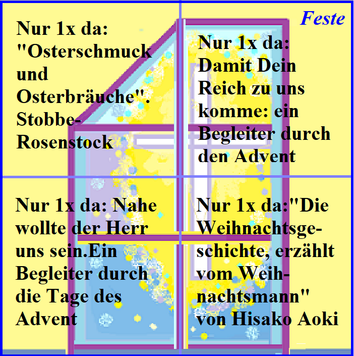 fischernorders2's tweet photo. #Festlich #Ostern #Advent #Weihnachten #preiswerte #Bücher + Hefte #Antiquariat🔶 #Buchhandel #Shopping #Norderstedt https://t.co/uJP1oPur3p https://t.co/73gKN6Midy