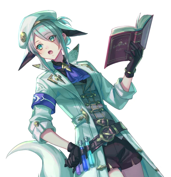 キャラ塗りできた 背景塗りまだ 