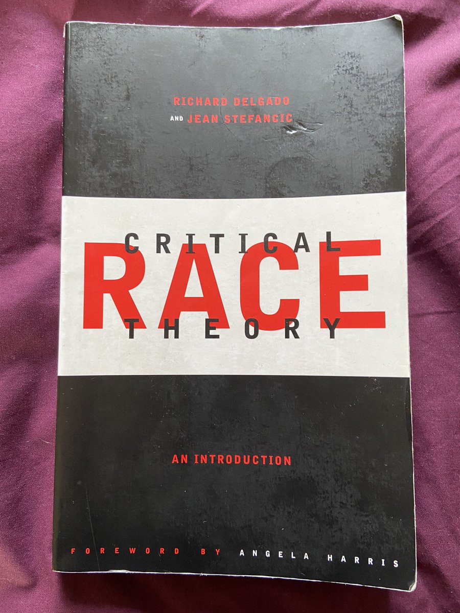Next up “An Introduction to Critical Race Theory”. This emphasised for me the need to look outside of medicine & science to understand racial inequalities in health. Introduced me to the concept of “counter narratives”, which I would to see looked at more in medicine /11