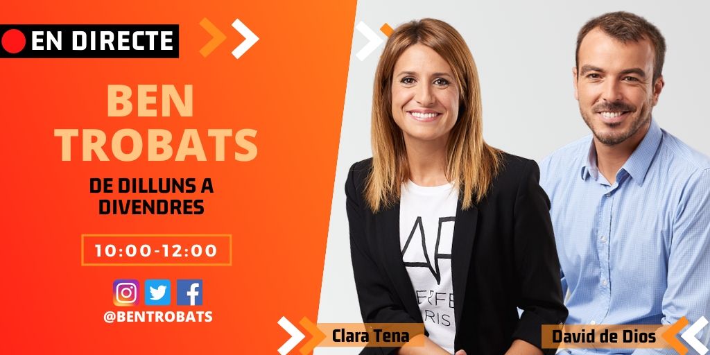 #BONDIA! Avui al 'Ben trobats' 

🗣️ Conversem amb <a href="/JuditLlimsRiber/">Judit Llimós</a>, directora artística del <a href="/guitfestbcn/">Guitar BCN</a> 
🔥 <a href="/jordixavila/">Jordi Àvila</a> ens cuina el seu milfulls de patata 
🎧 I descobrim 'Des del cor', el primer treball de <a href="/mireia_zamora/">Mireia Zamora</a>

➡️ ARA a la teva 📺 local i a laxarxa.cat/bentrobats