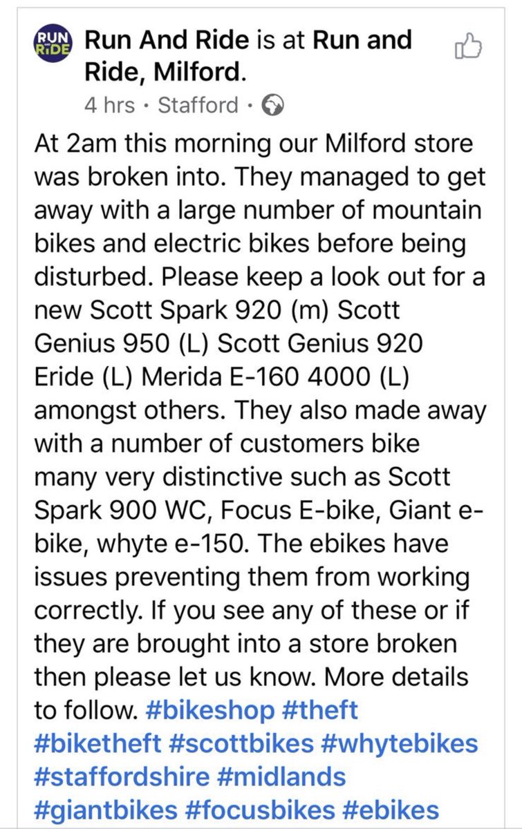 bdgc2016's tweet photo. Shocking #bike theft https://t.co/QNijNrsQFz