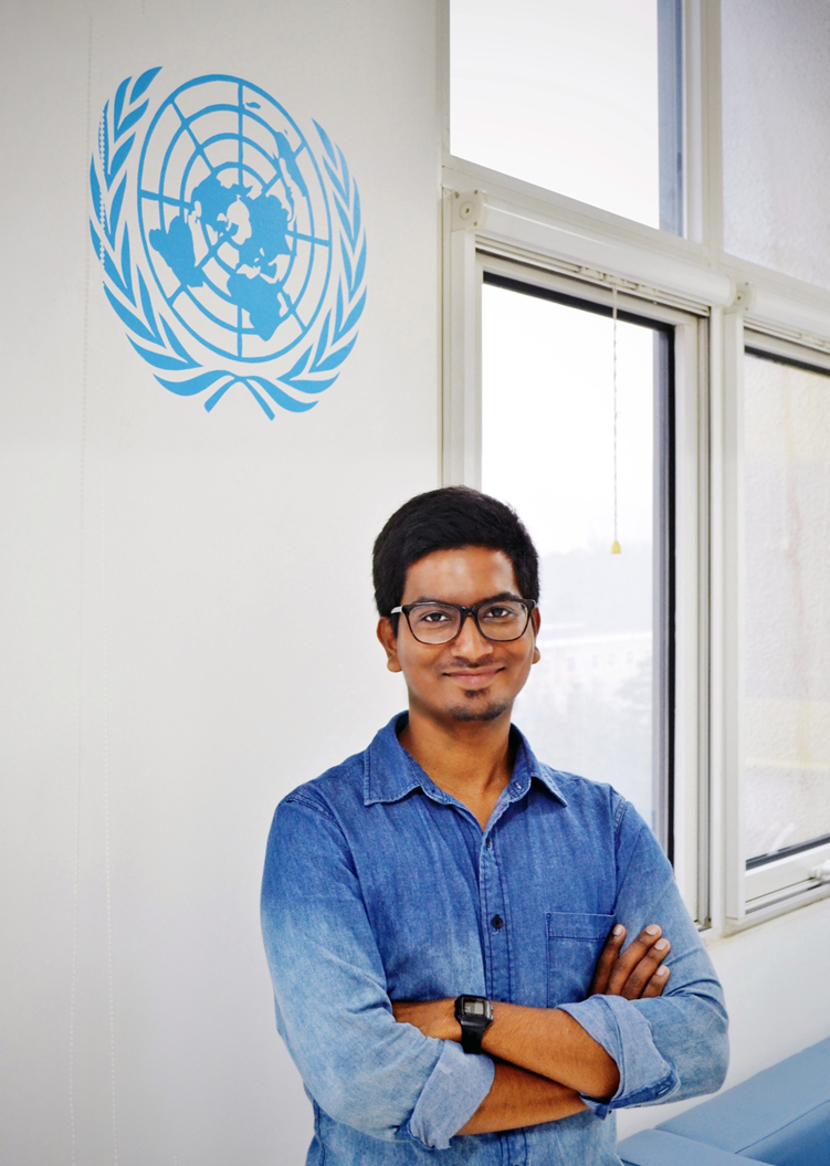 UNOOSA's tweet photo. New #story on #Space4Youth: read from our former intern @susee_m about his experience at #UNOOSA @UN_SPIDER &amp; how we went on to found @Blunav_in, a #startup focusing on niche problems in #aviation. A great example of entrepreneurship in the #space sector! 
https://t.co/Kx8tmJJYdI https://t.co/9TN18G68ZD