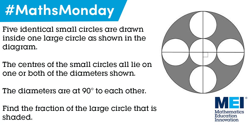 MEIMaths's tweet photo. Happy #MathsMonday, we hope you have a fantastic week! https://t.co/H25p1fyGY6