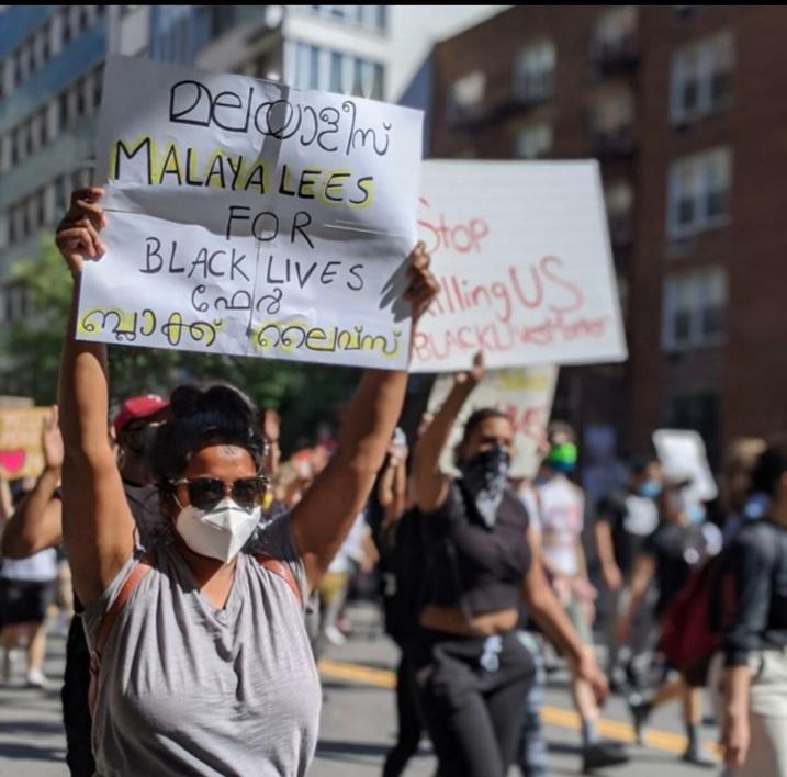 BeYess's tweet image. Malayalees for Black Lives 

Via WA