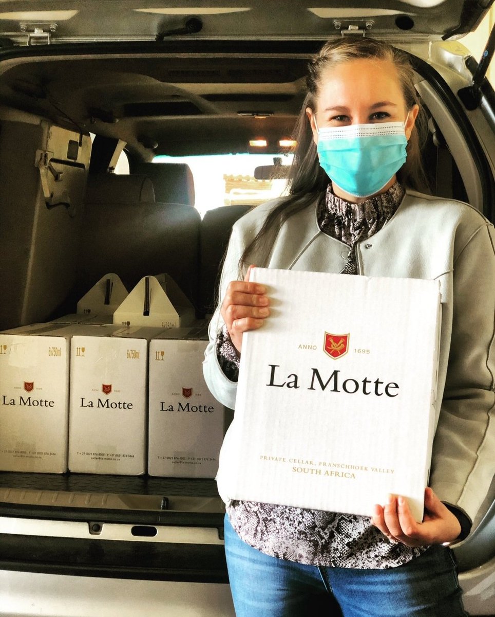 1 June is an important date for wine loving South Africans. It means that after a 10 week wait that wine may finally be delivered! 

Various farms are already en rounte to deliver wines to their loyal customers!

Below was posted by De Grendel, Waterford, Creation and La Motte.