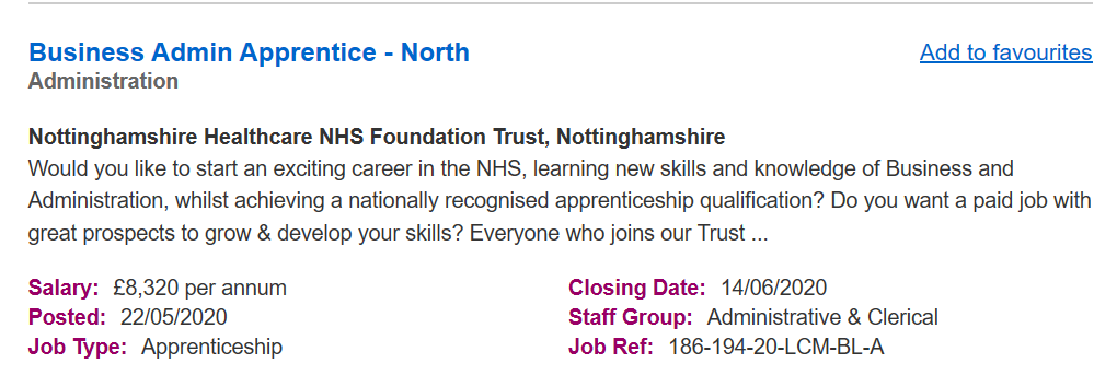 Nottinghamshire NHS Apprenticeships (@nottsapprentice) on Twitter photo New Apprentice vacancy for Nottinghamshire Healthcare! Start a career in the NHS and gain a Business Admin qualification.
jobs.nhs.uk/xi/vacancy/916…
<a href="/ClaireGarner1/">Claire Garner</a> <a href="/OwnerPorter1/">heather porter</a> #apprenticeships #apprenticeshipvacancy #nhsapprenticeship New Apprentice vacancy for Nottinghamshire Healthcare! Start a career in the NHS and gain a Business Admin qualification.
jobs.nhs.uk/xi/vacancy/916…
<a href="/ClaireGarner1/">Claire Garner</a> <a href="/OwnerPorter1/">heather porter</a> #apprenticeships #apprenticeshipvacancy #nhsapprenticeship