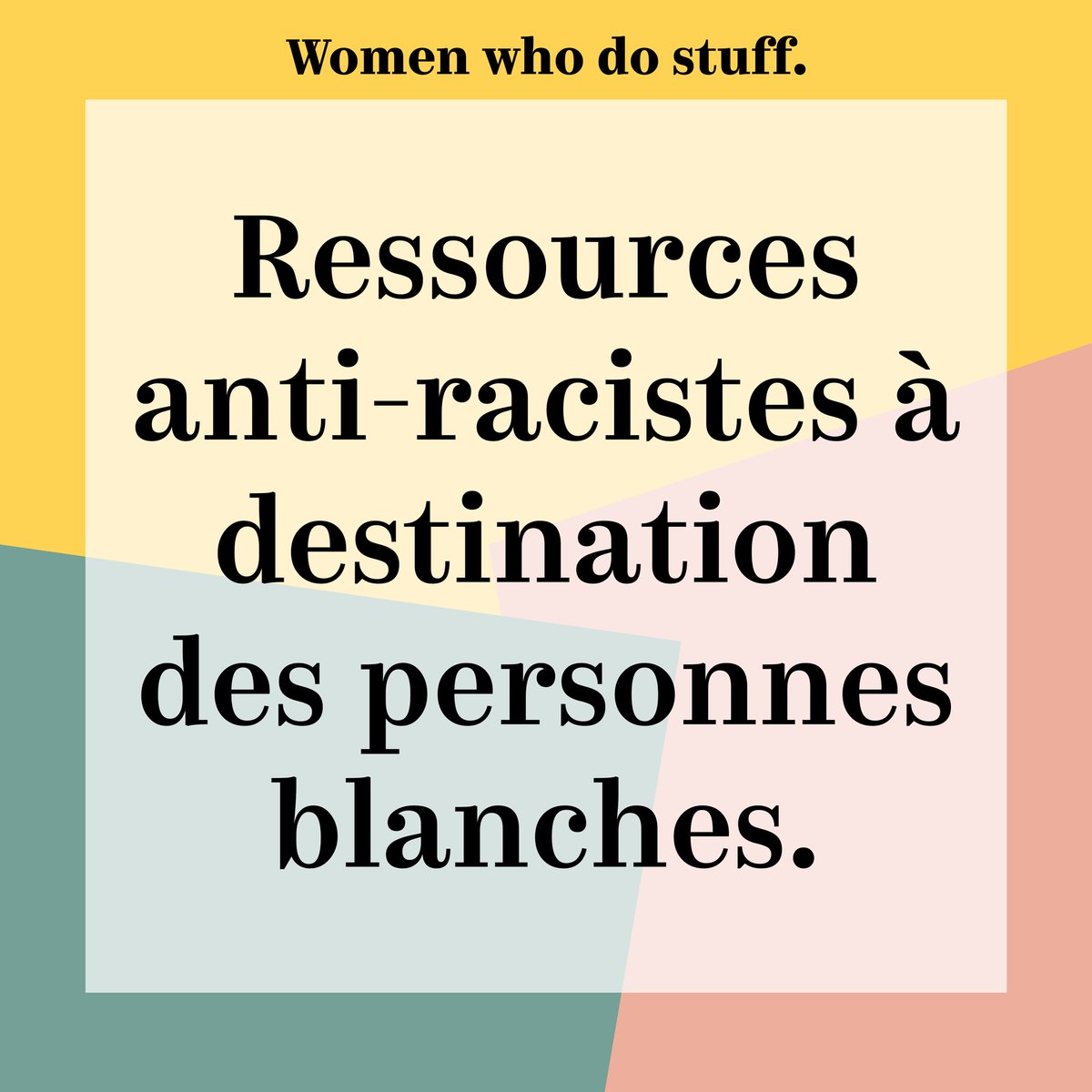 Women who do stuff tweet media