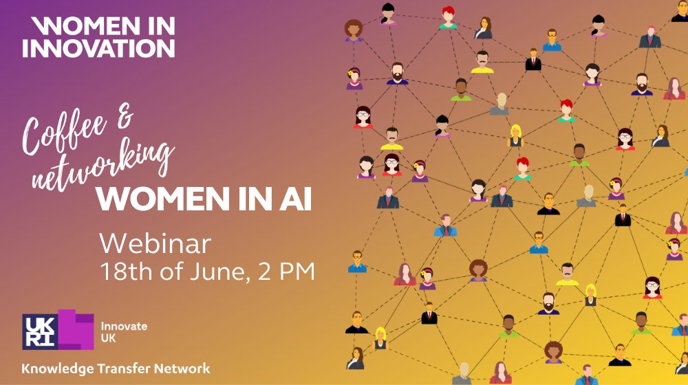 💡Working in #AI or machine learning? 

Grab a ☕️ or a 🍵, switch on your cameras, and join us to discuss your business challenges, share advice and make connections! #womeninnovate

Register now: web-eur.cvent.com/event/9c6a8c03…