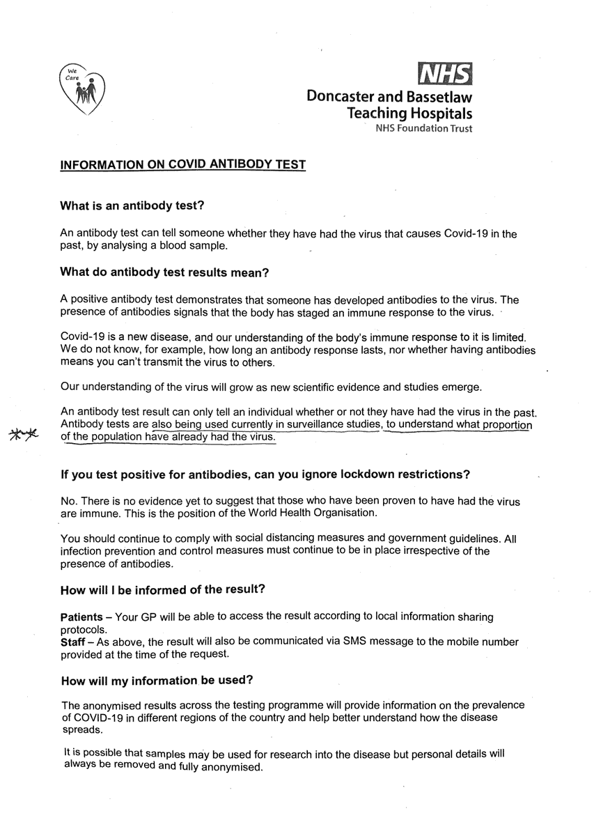 Why is this immunity test(Antibody test), track, and trace app in the UK.