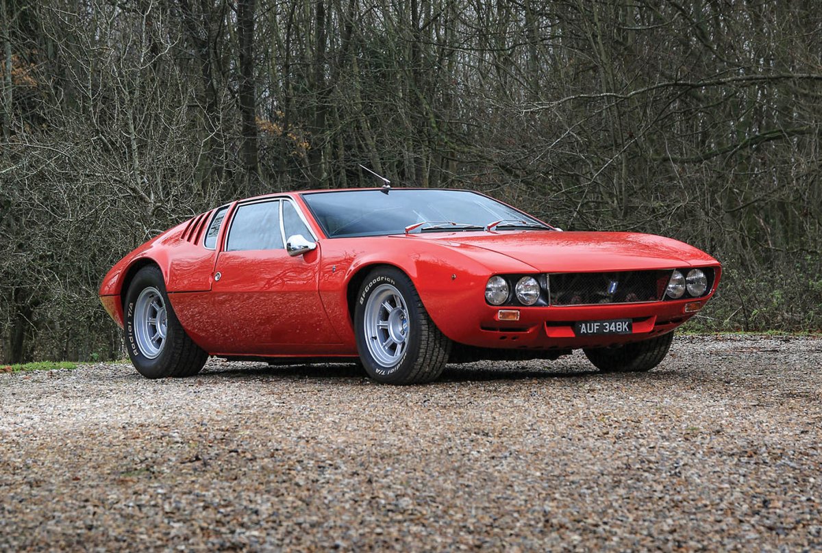 1972 De Tomaso Mangusta by Ghia
Chassis No. 8MA 998
Among the last of 150 European examples
Sold For €286,250 (2018)

© by Peter Seabrook | RM Sotheby's