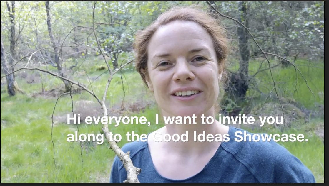 Edinburgh_CM's tweet image. Community minutes from #CMNature! Claire invited everyone to @GoodIdeasScot's showcase event! Good Ideas is a 6 month programme supporting social innovation - good-ideas.org/whatproblems for more! #CMEdi #Creativemornings #Edinburgh
