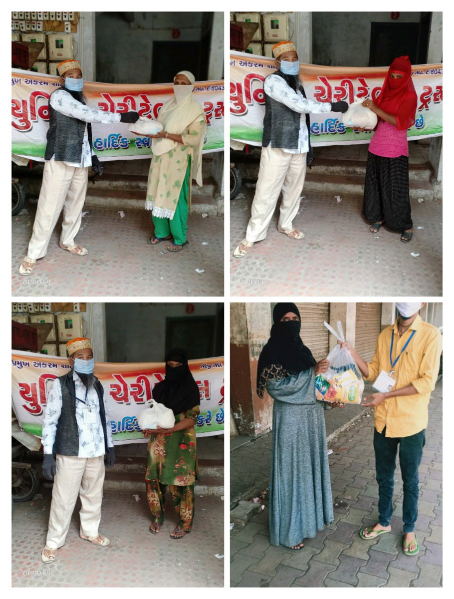 AkramShahBJP's tweet photo. #UnityCharitableTrust के माध्यम से सूरत में लगातार #Lockdown के पहले दिन से जरूरतमंदों को खाद्य सामग्री वितरित की जा रही है।
आज भी मेरे #पिताजी ने सेकड़ो परिवारों की मदद की.
कोरोना संकट के इस समय अपने-अपने क्षेत्र में जरूरतमंद परिवारों की मदद कीजिये, यही सच्ची जनसेवा है। https://t.co/wVJzCysiOm